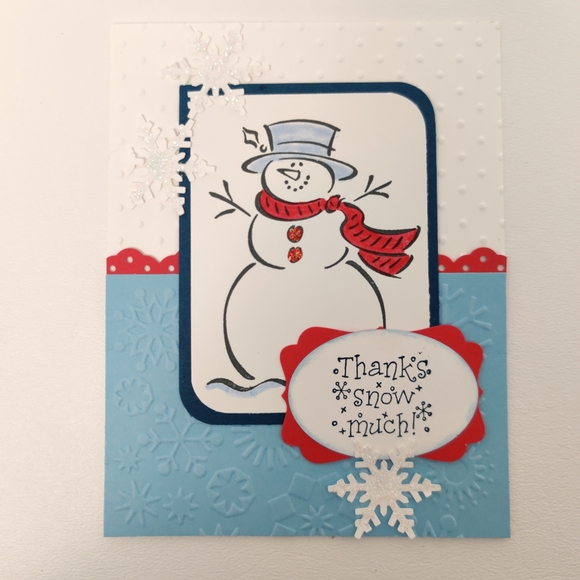 Handmade Merry Christmas Holiday Greeting Cards - Picture 3 of 3